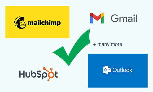 Email newsletter compatible with common mailing systems